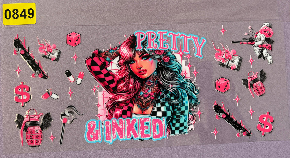 Tattoo Girls/Pretty Ladies/Sugar Skulls 0849