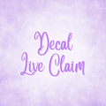 Decal Live Claim