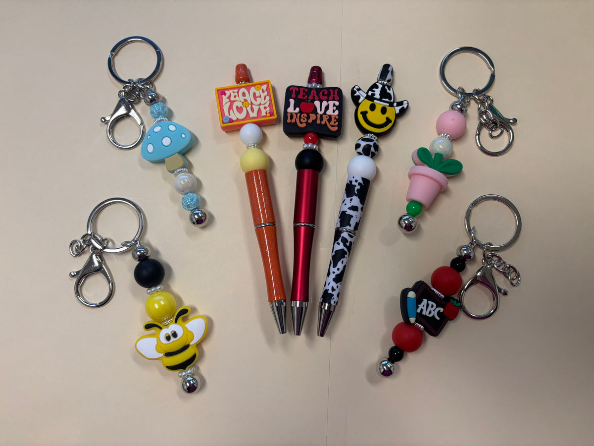 Beadable Keychain