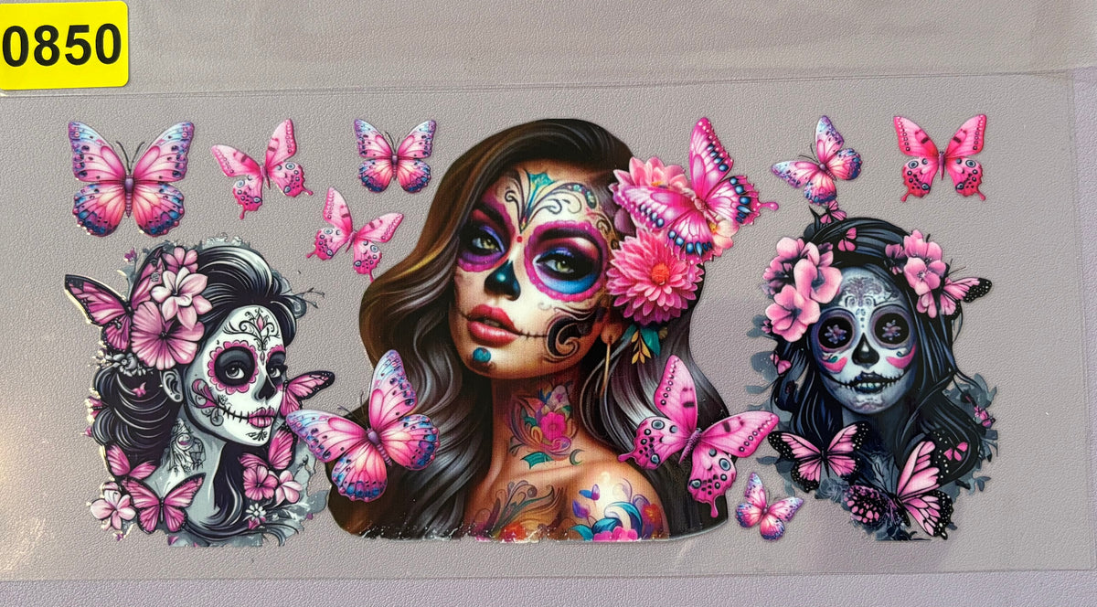 Tattoo Girls/Pretty Ladies/Sugar Skulls 0850