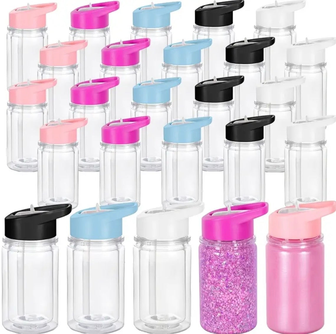 10oz Kids Snow Globe Water Bottle