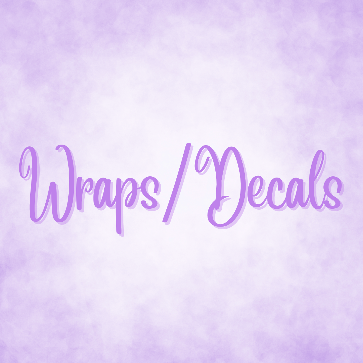 Wraps and Decals